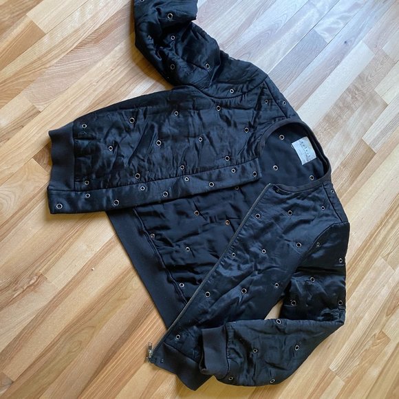 Puffer bomber jacket, by Velvet, size S - Picture 2 of 4